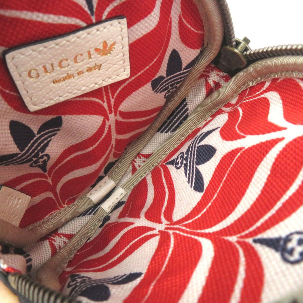 Unused Gucci x adidas Originals Mini Neck Pouch, Multi-Purpose Wallet/Coin Ca... - Picture 4 of 10